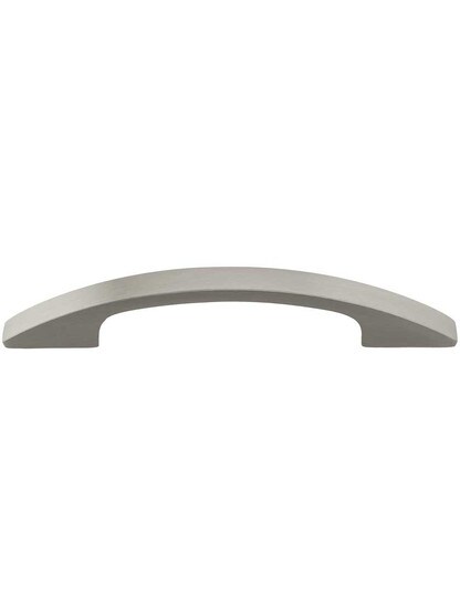 Oval Cabinet Pull - 3 3/4'' Center-to-Center in Satin Nickel.